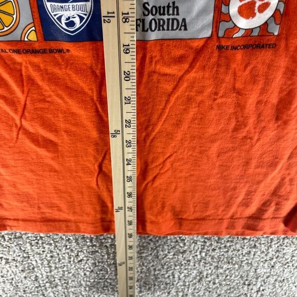Clemson Tigers Shirt Mens Extra Large Orange 2022 Orange Bowl Nike NCAA Football - Picture 7 of 9